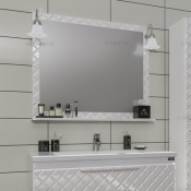 Зеркало Санта Калипсо 100 со светильниками